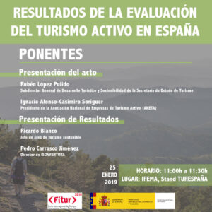 Presentación en Fitur Madrid 2019